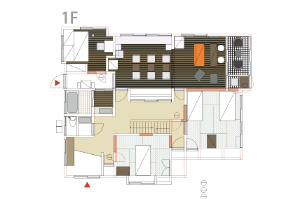 旗の台の家・Floorplan